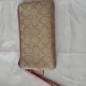 Large coach wallet